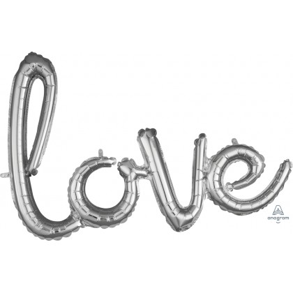G40 21" (Silver) Script Phrase : Love